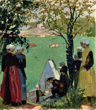 The Sacred Spring in Guidel, c.1905 by Maurice Denis
